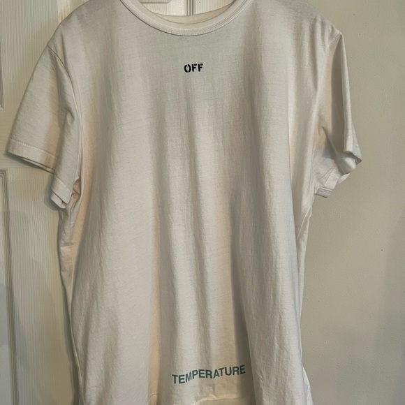 OFF-WHITE Temperature tee - Picture 1 of 3